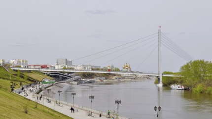 Мост Влюбленных, Россия, Тюмень