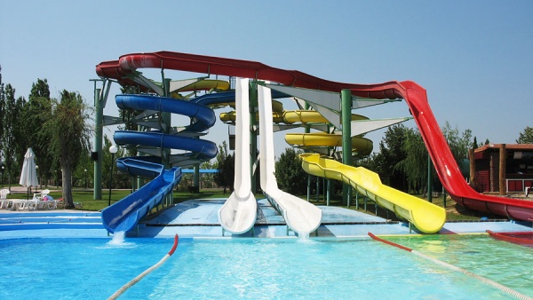Аквапарк Waterland , Салоники, Греция, Европа